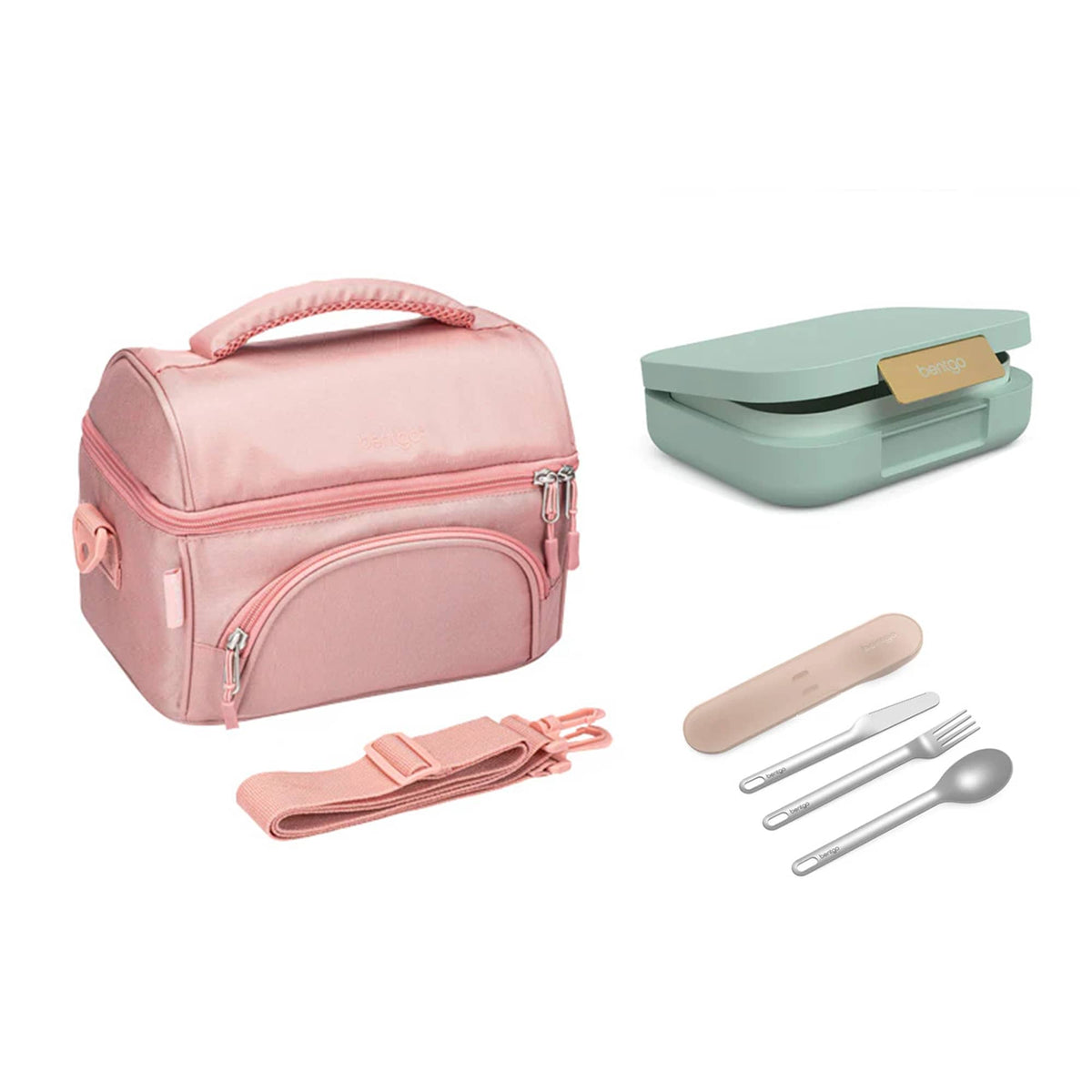 Bentgo Modern Bundle - Lunch Box, Bag &amp; Cutlery