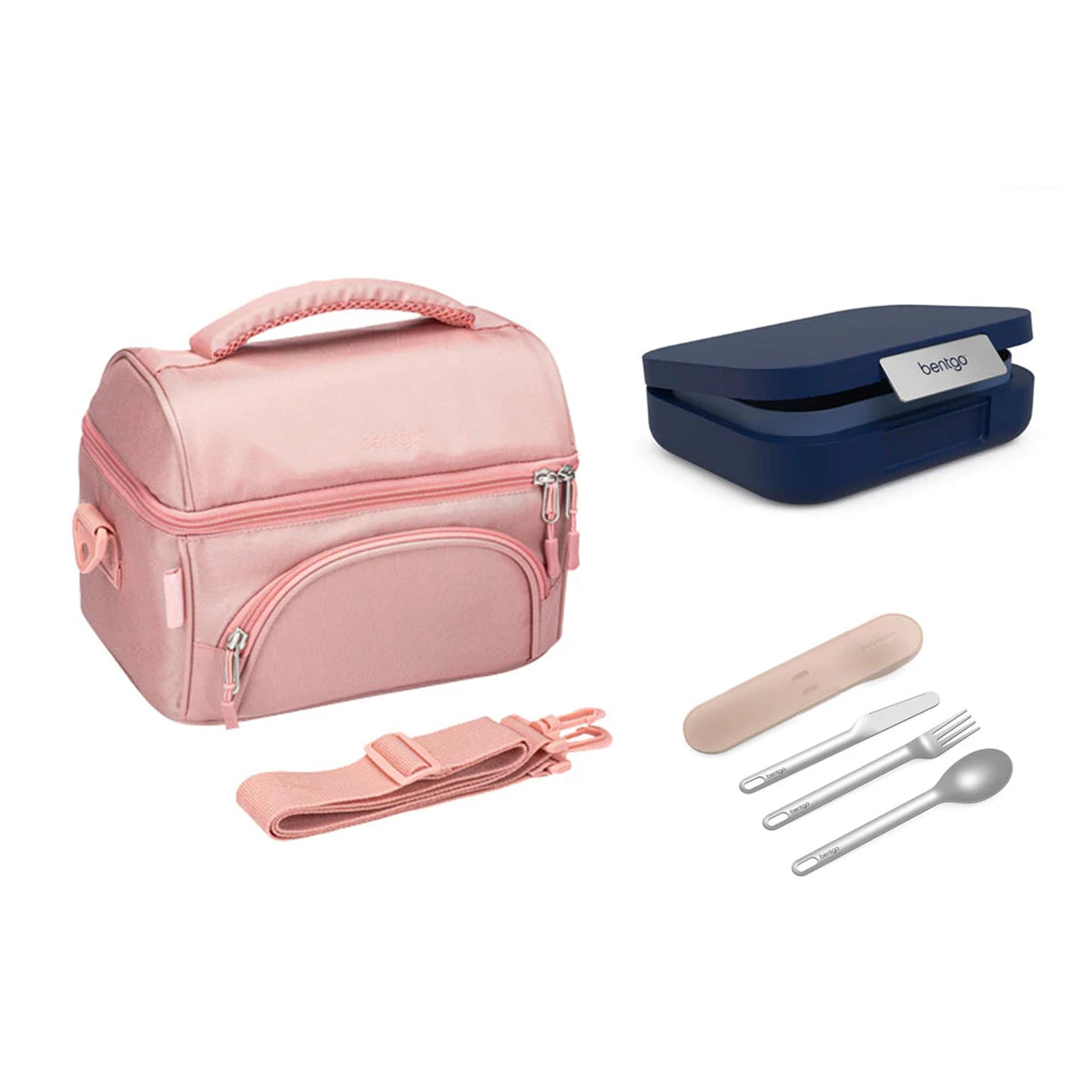 Bentgo Modern Bundle - Lunch Box, Bag &amp; Cutlery