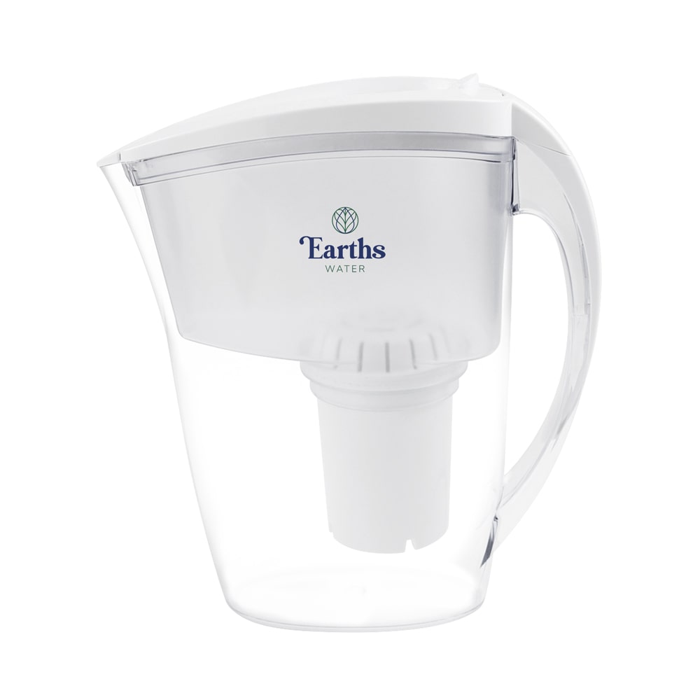 Earths Water 2.4L Alkaline Water Filter Jug Pitcher