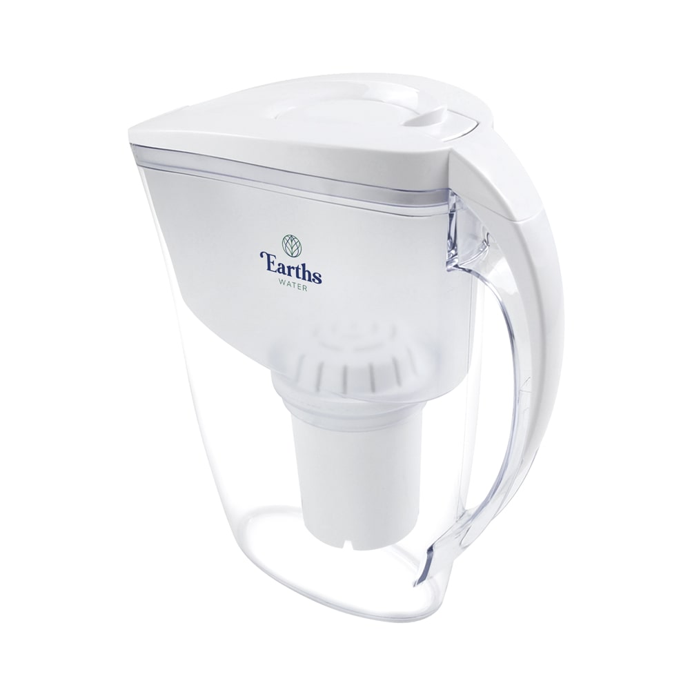 Earths Water 2.4L Alkaline Water Filter Jug Pitcher