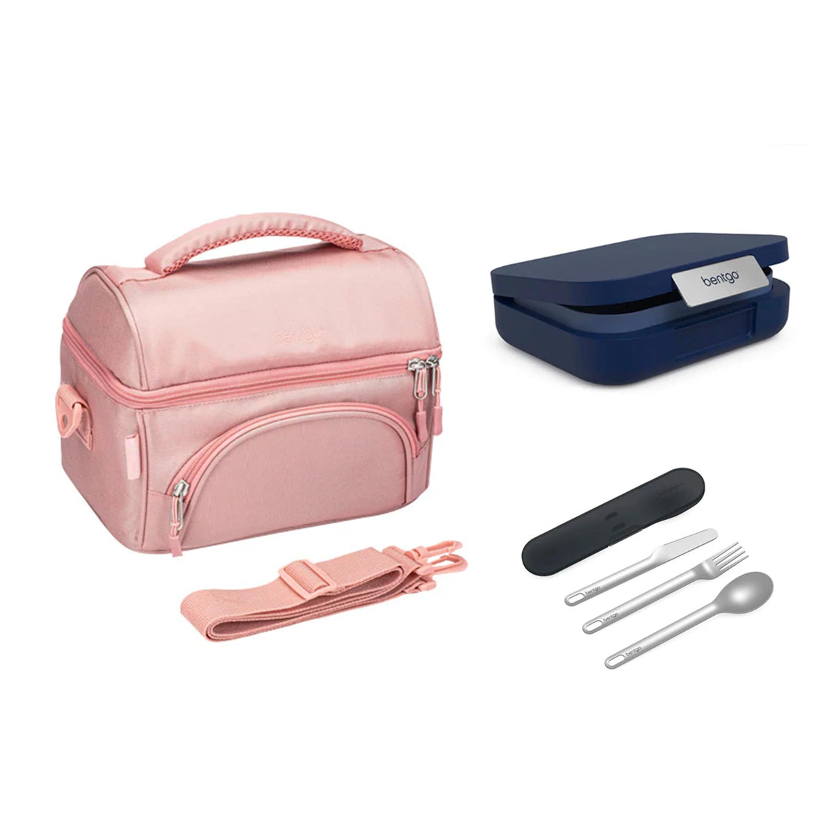 Bentgo Modern Bundle - Lunch Box, Bag &amp; Cutlery