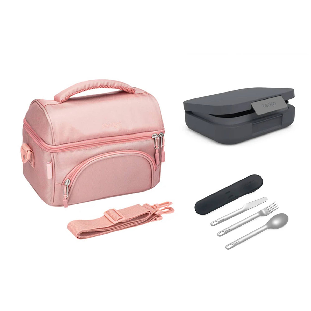 Bentgo Modern Bundle - Lunch Box, Bag &amp; Cutlery