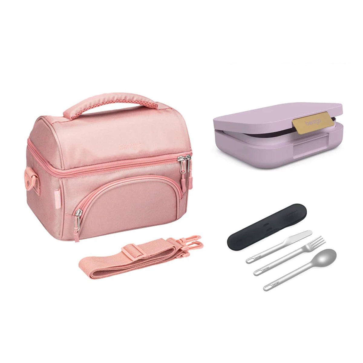 Bentgo Modern Bundle - Lunch Box, Bag &amp; Cutlery