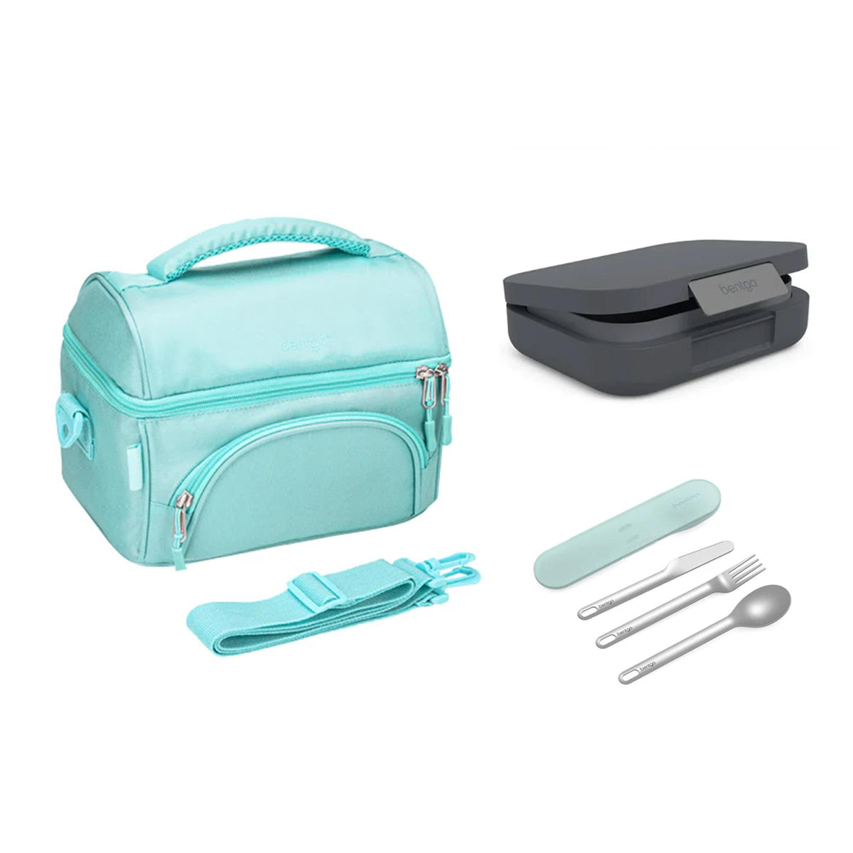 Bentgo Modern Bundle - Lunch Box, Bag &amp; Cutlery