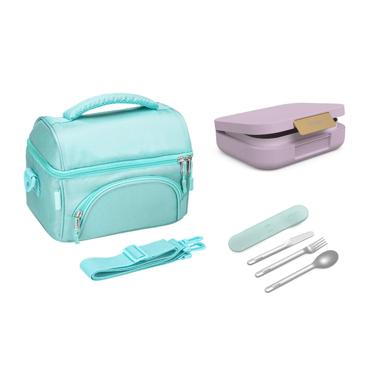 Bentgo Modern Bundle - Lunch Box, Bag &amp; Cutlery