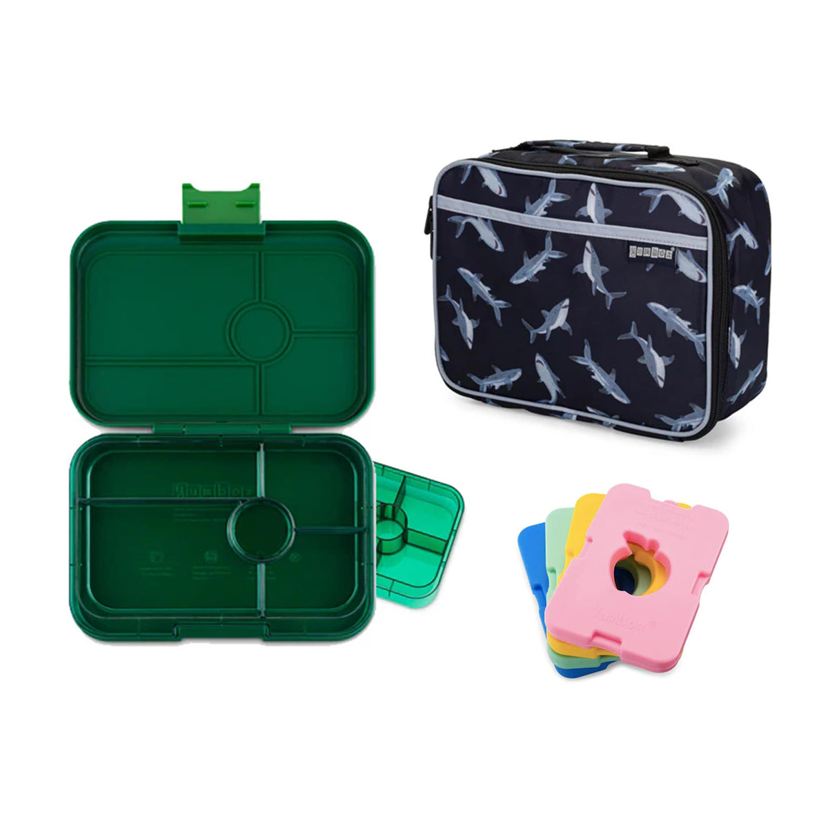 Yumbox Tapas Bundle - Bento Lunch Box, Bag, Ice Pack