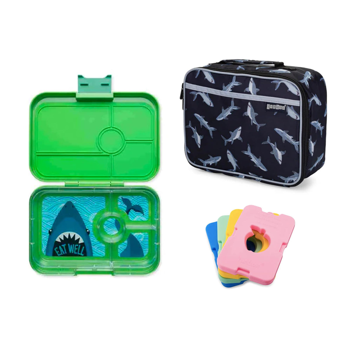 Yumbox Tapas Bundle - Bento Lunch Box, Bag, Ice Pack