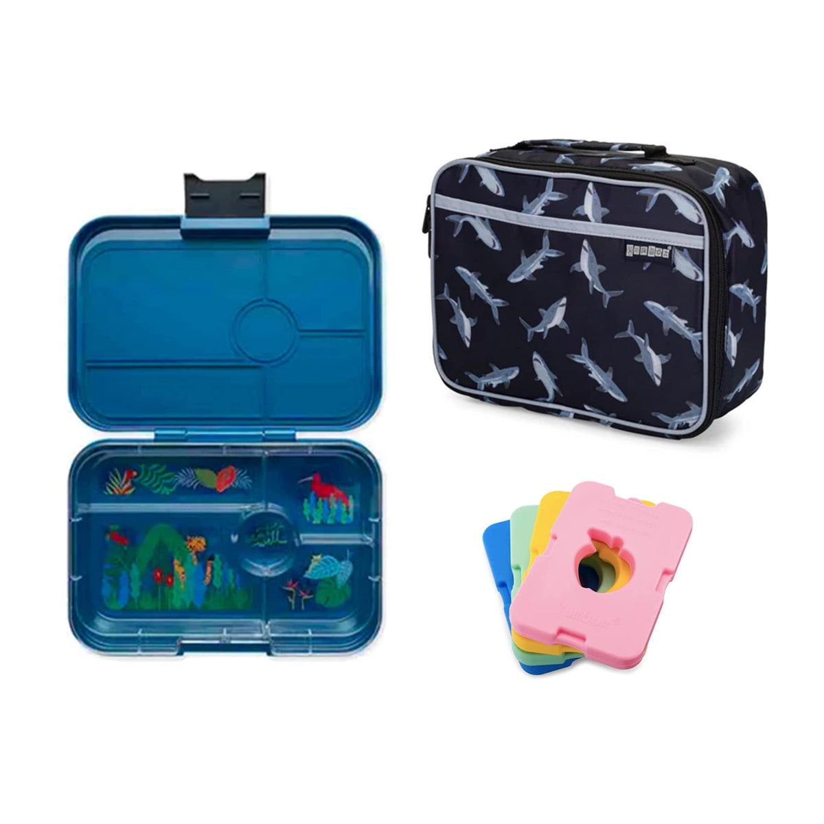 Yumbox Tapas Bundle - Bento Lunch Box, Bag, Ice Pack