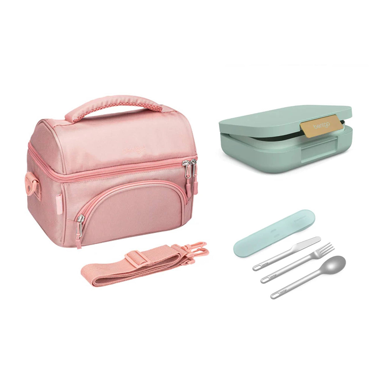 Bentgo Modern Bundle - Lunch Box, Bag &amp; Cutlery