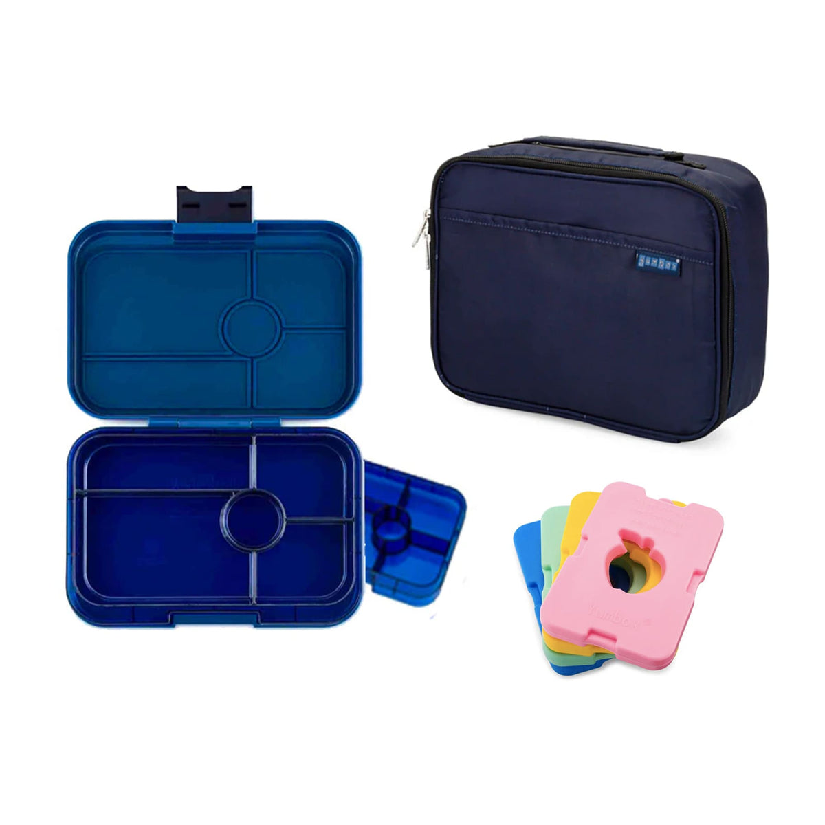 Yumbox Tapas Bundle - Bento Lunch Box, Bag, Ice Pack