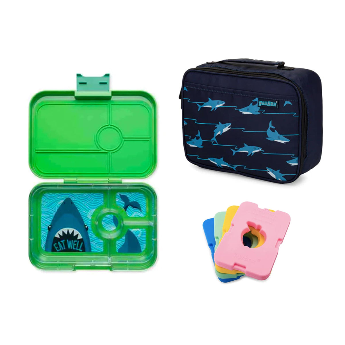 Yumbox Tapas Bundle - Bento Lunch Box, Bag, Ice Pack