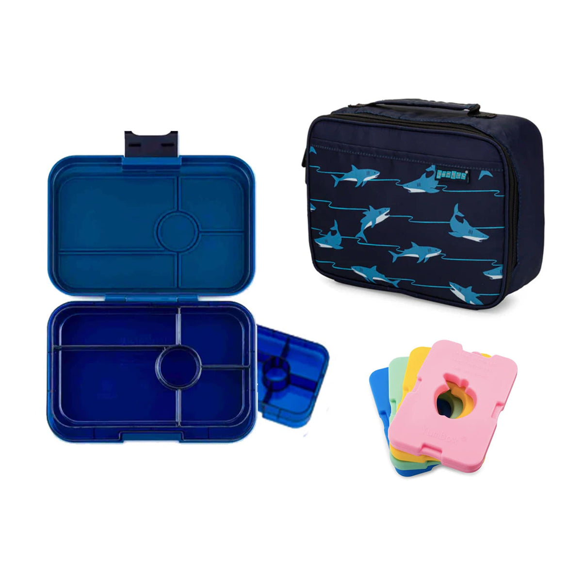 Yumbox Tapas Bundle - Bento Lunch Box, Bag, Ice Pack