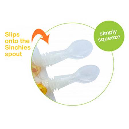 Sinchies Screw On Weaning Spoons (2 Pack)