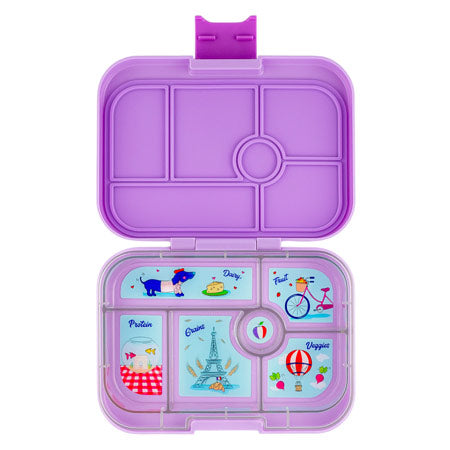 YumBox Original Bento Lunch Box - Hello Green