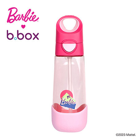 b.box Drink Bottle w/ Straw Lid - Barbie (600ml)