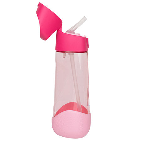 b.box Drink Bottle w/ Straw Lid - Barbie (600ml)